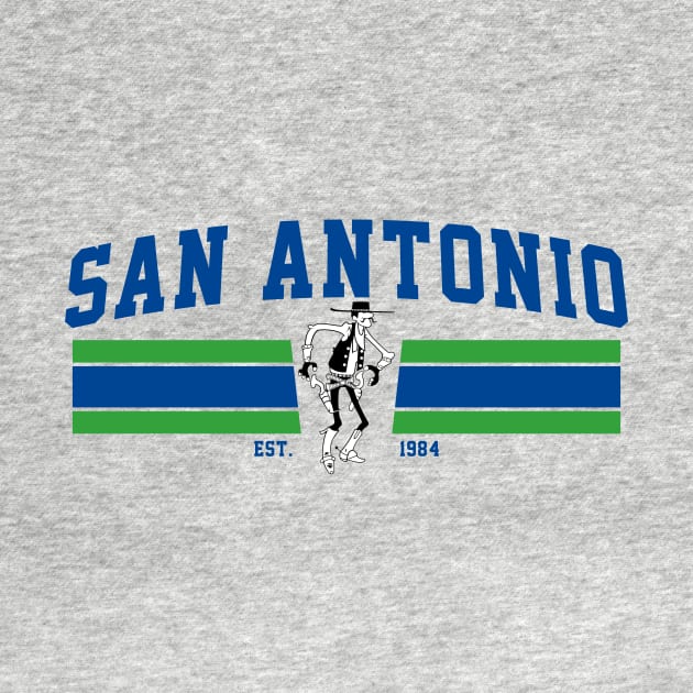 San Antonio Gunslingers - Stripes by Hirschof